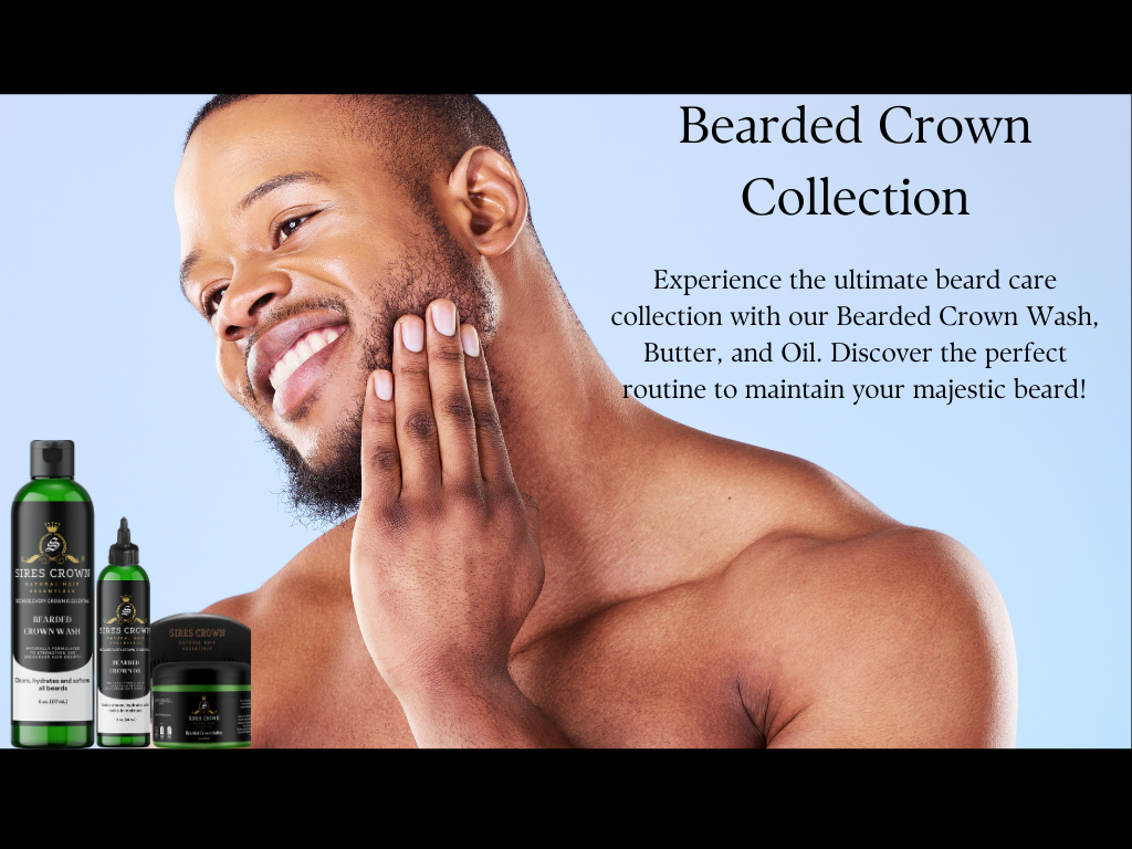 Bearded Crown Complete Grooming Kit - All In One Beard Care Solution