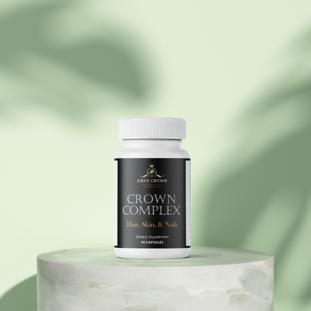 Crown Complex - 90 capsules - Hair Growth Supplements with Biotin, Collagen and Horsetail Grass