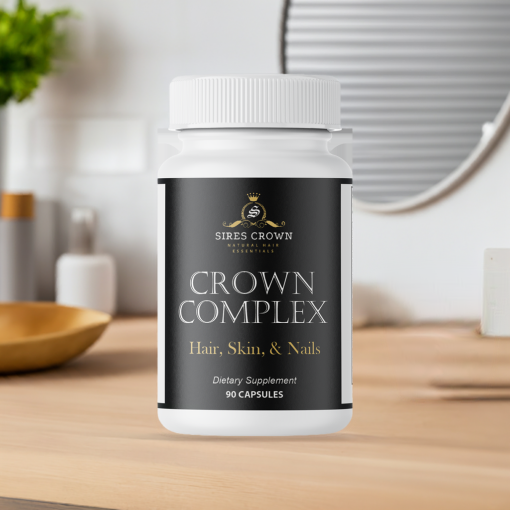 Crown Complex - 90 capsules - Hair Growth Supplements with Biotin, Collagen and Horsetail Grass